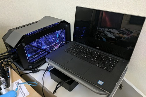 EileenChionh s Setup Item Laptop eGPU