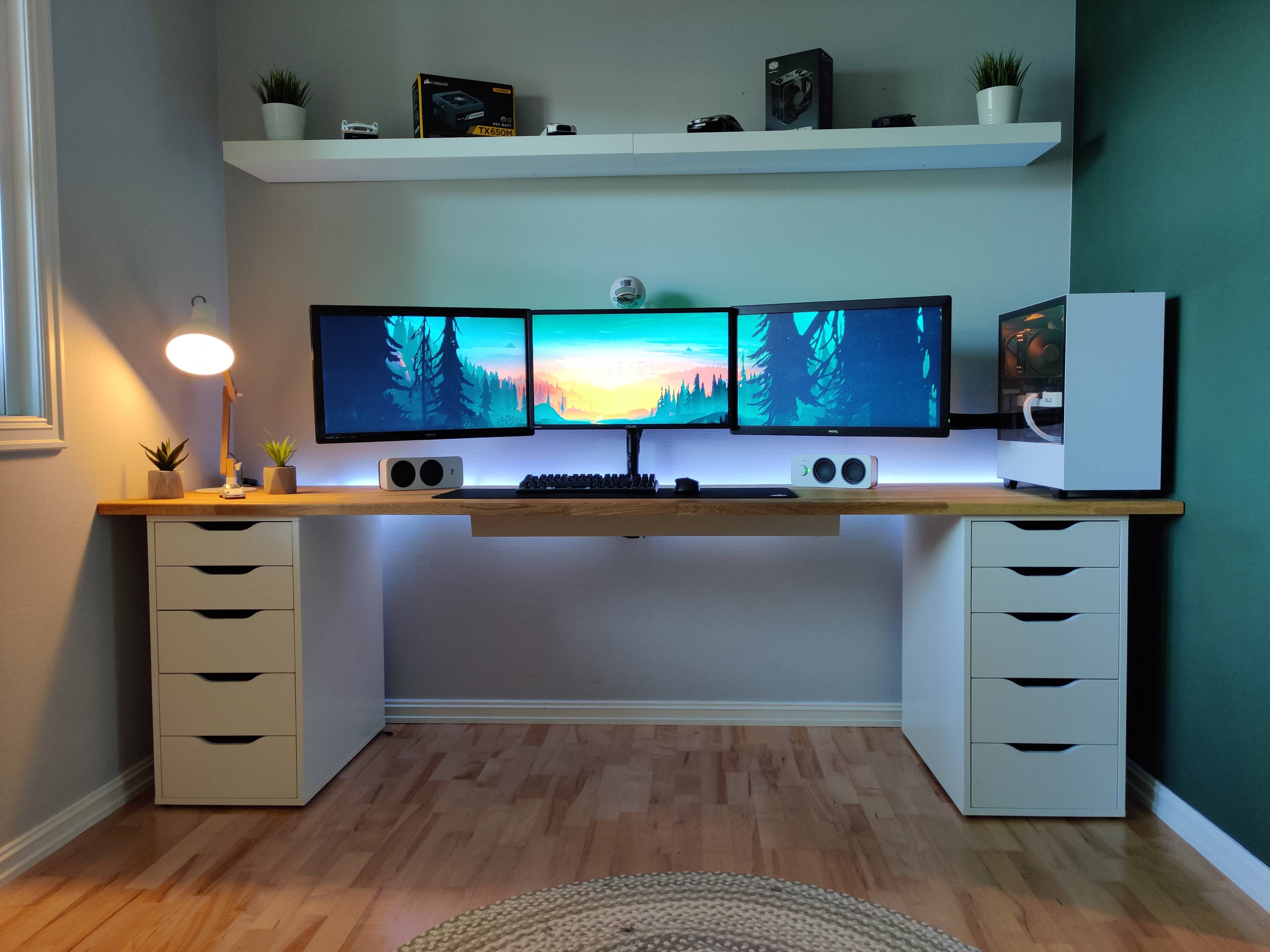 Alex drawers gaming sale setup