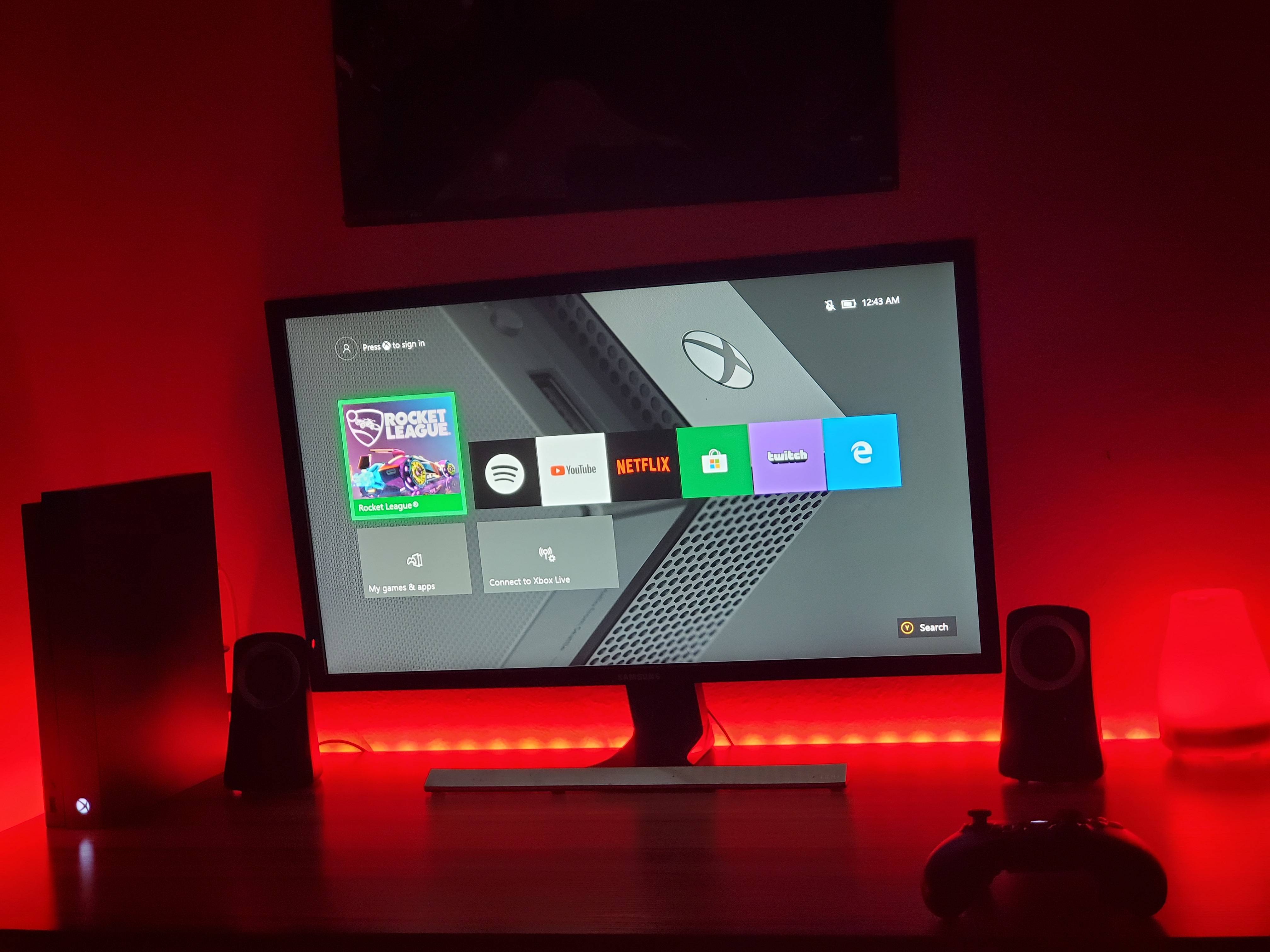setting up a xbox one