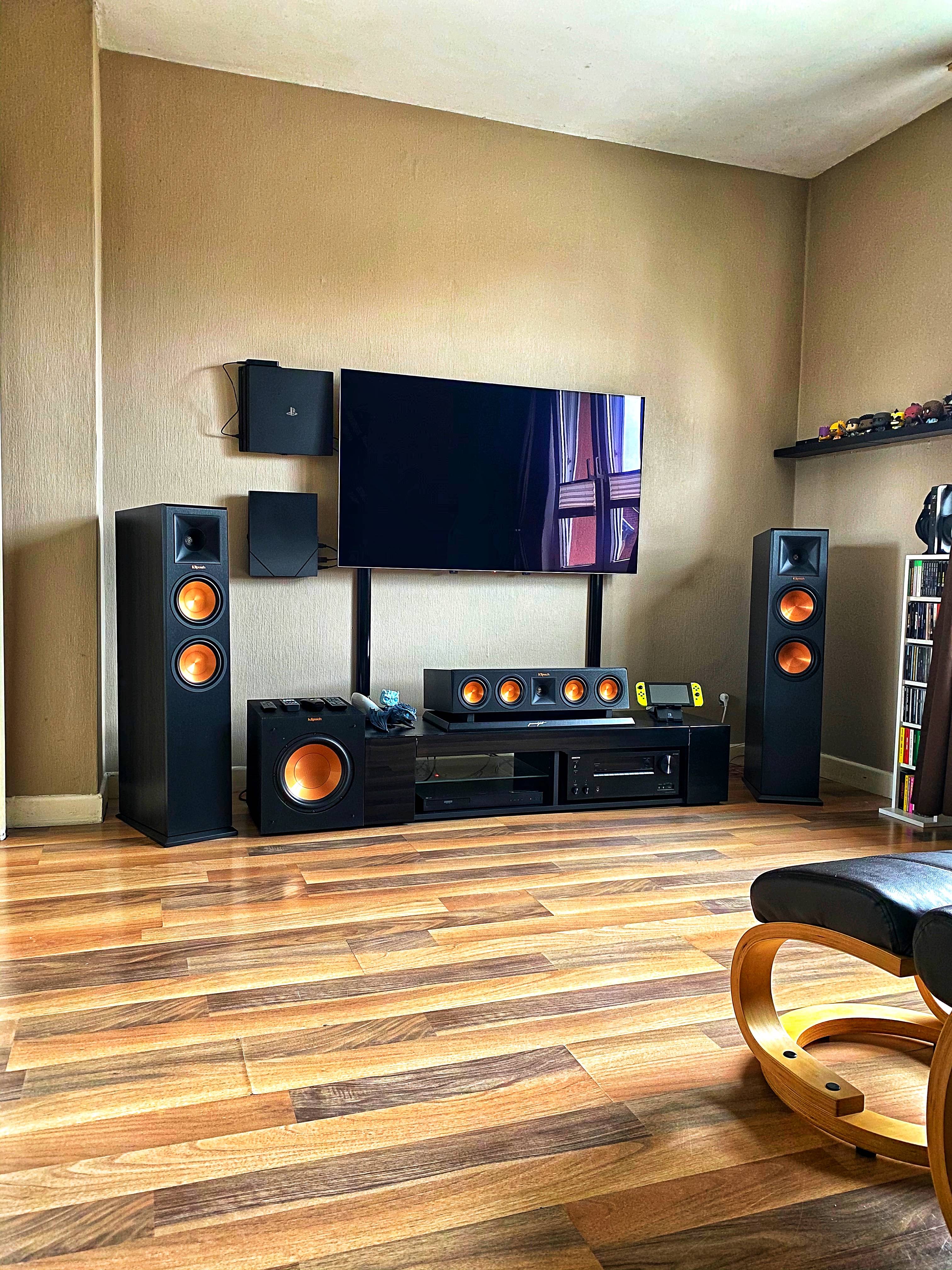 Klipsch setup top
