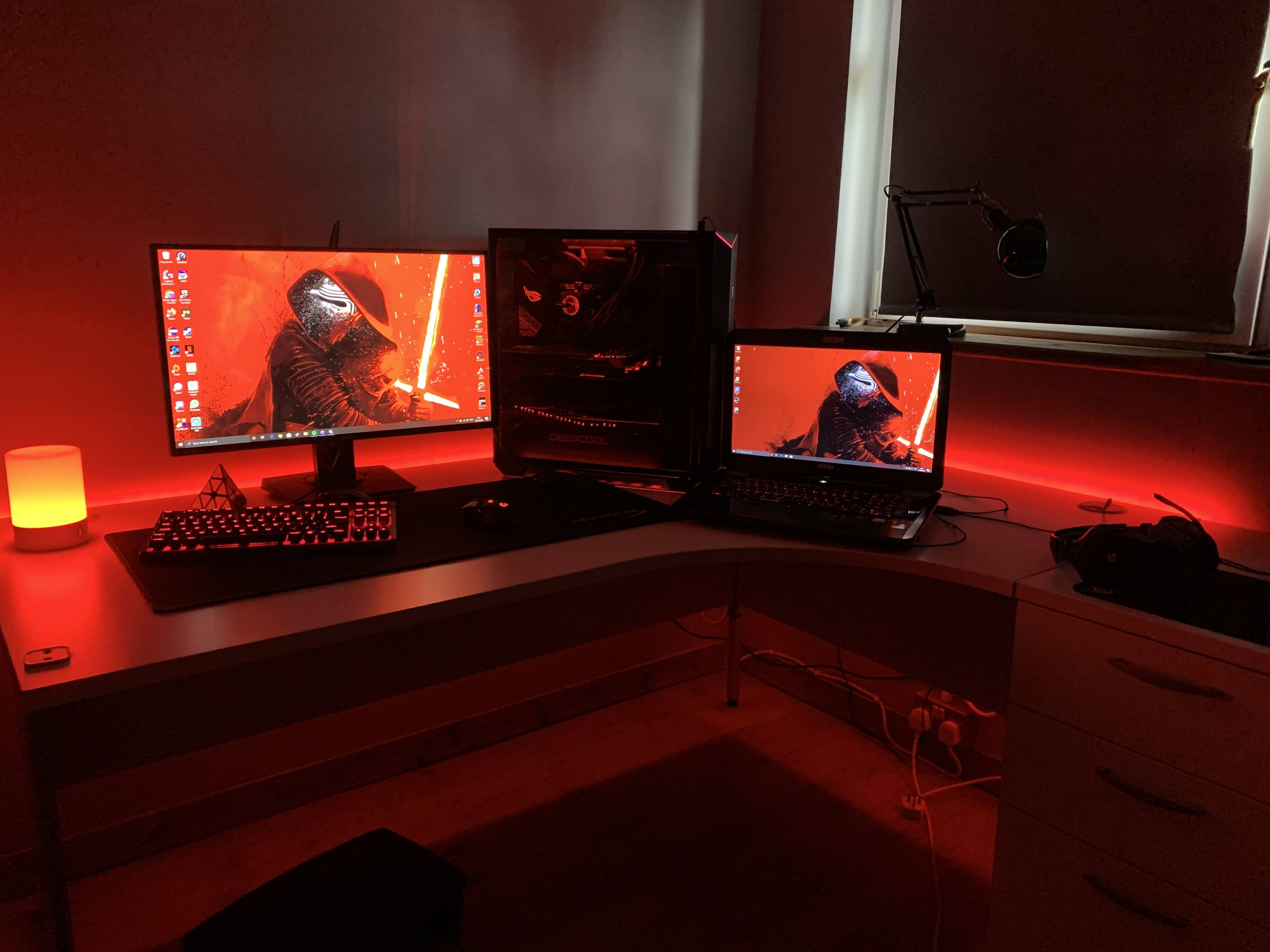 xKozuh's Setup Red and black themed | Scooget