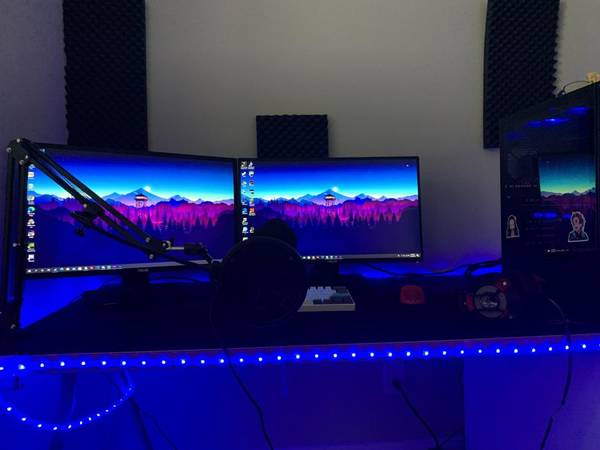 Featured image of post Blue And Purple Gaming Setup All so great and unique