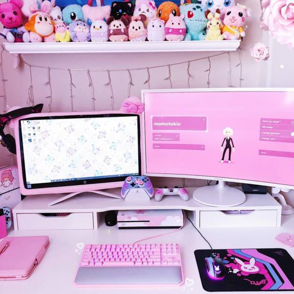 Featured image of post Purple Gaming Setup Kawaii Discovered by